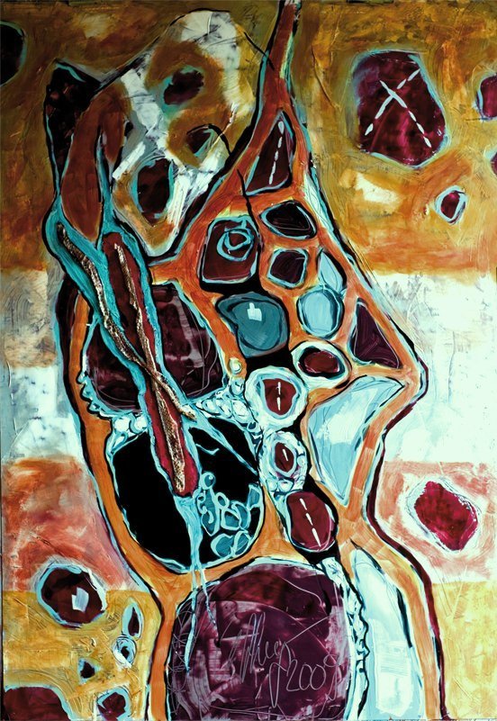 Unbekannte Insel Schlangenhaut