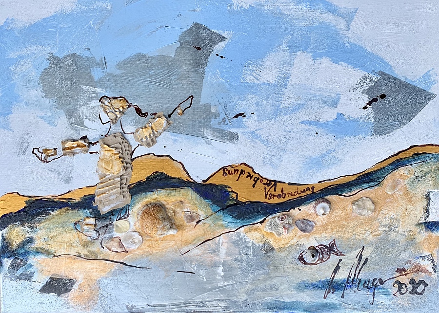 Weltenwechsel himmelblau