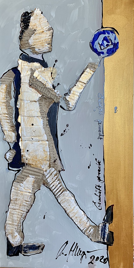 Weltenwechsel himmelblau