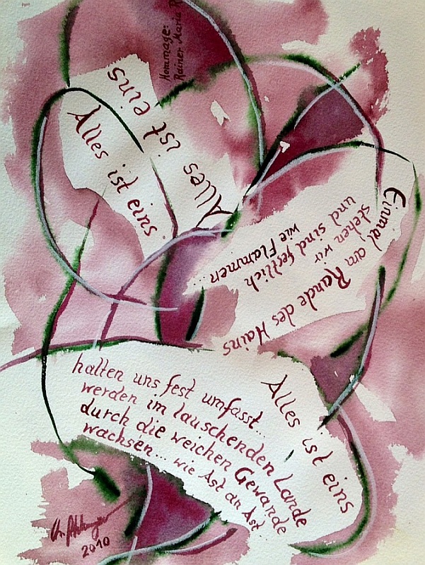 Bl�tenmuster Palme