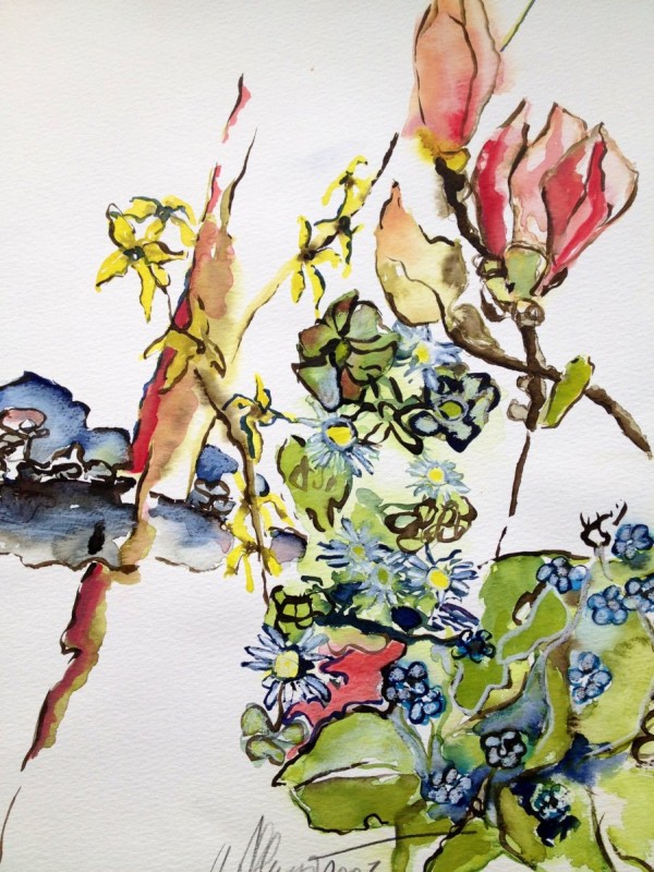 Bl�tenmuster Sonnenbraut